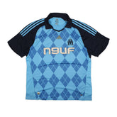 Adidas Marseille Trikot in Blau Größe XL